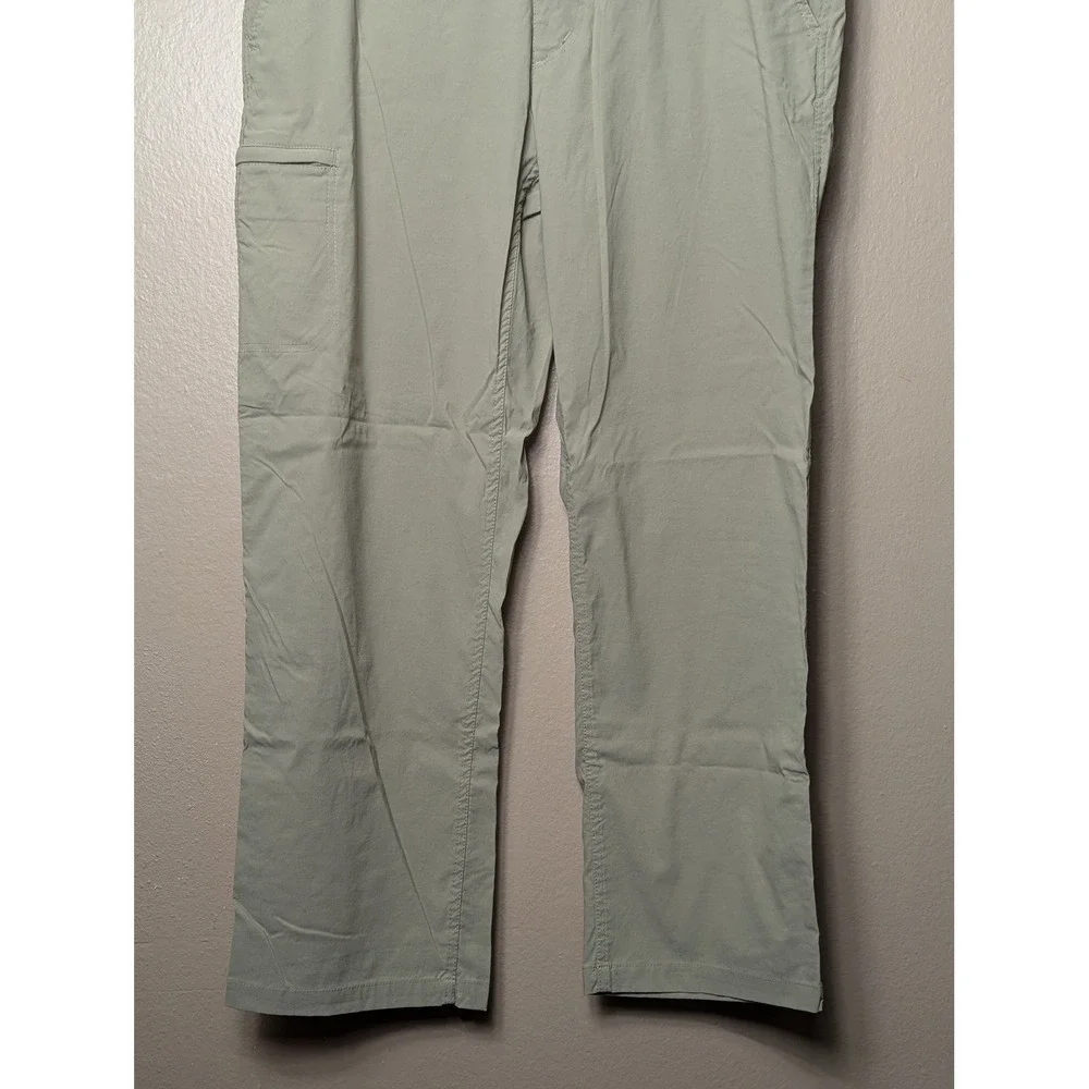 Unionbay UB Tech Pants Men 38x30 Khaki Green Rainier Travel Hiking Stretch Chino